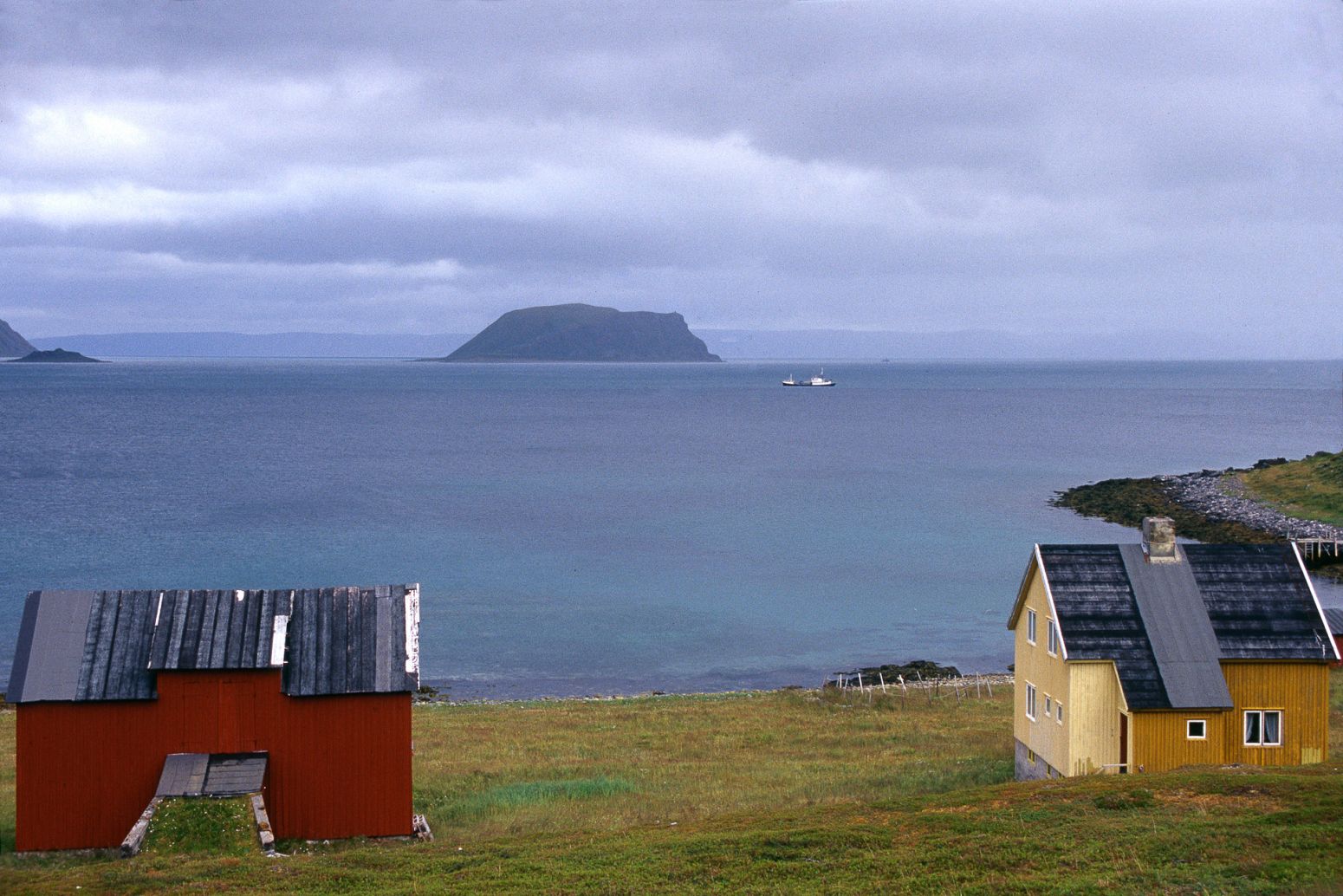 Houses in North Cape, Norway